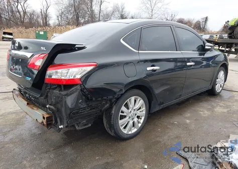 2013 Nissan Sentra Sl z USA, uszkodzony, nr VIN 3N1AB7AP3DL612255